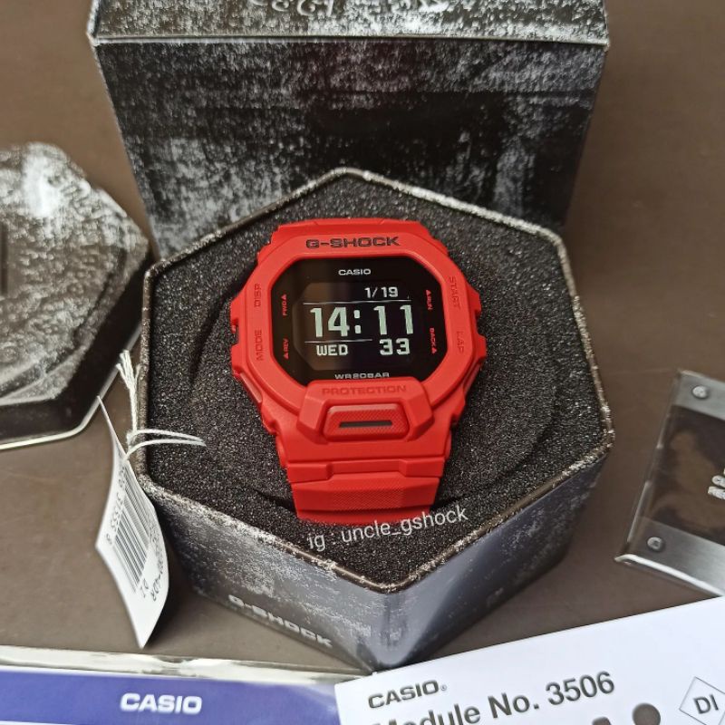 Casio G-shock GBD-200RD-4DR GBD-200RD-4 GBD200RD GBD 200 Original