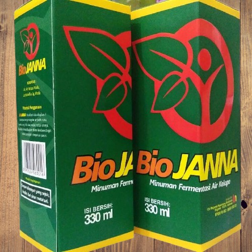 Bio Janna Fermentasi Air Kelapa Bio jana Original 330ml