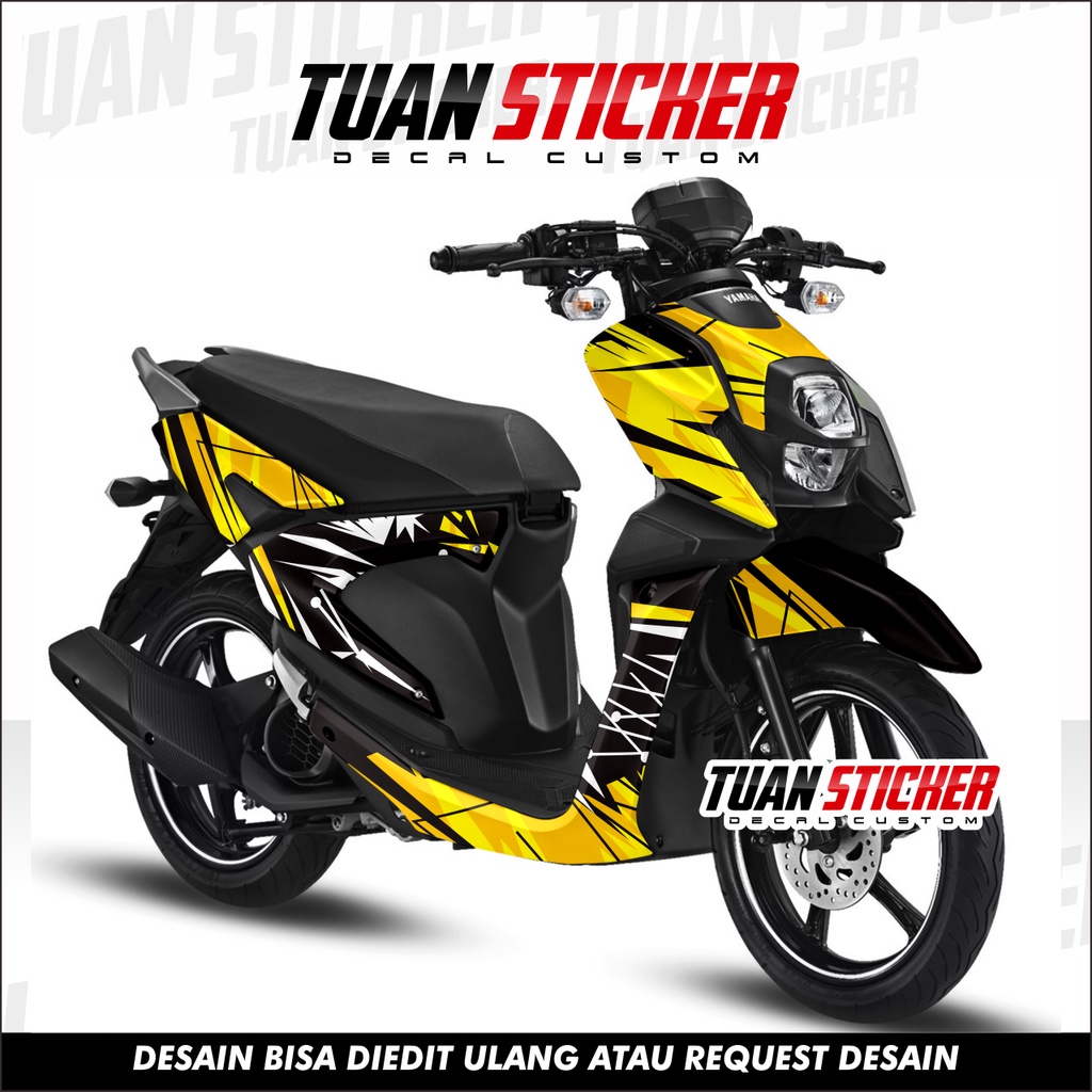 Sticker Striping Decal Yamaha XRide 125 Decal Sticker XRide 125 Sticker XRide 125 Full Body YBS