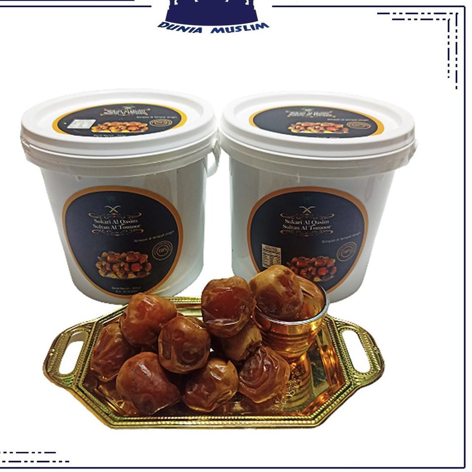 

✔ Kurma Sukari Al Qassim 850 Gram Bucket Pack / Ember