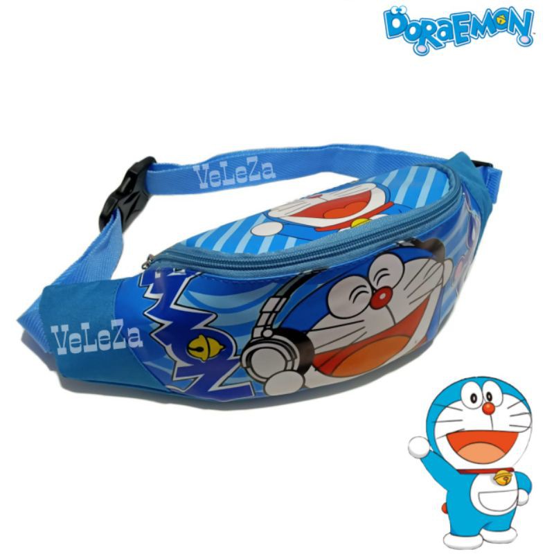 Waistbag anak karakter Doraemon - tas selempang anak