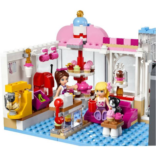 LEGO FRIENDS COMPATIBLE BLOCK BELA 10496 Heartlake Cupcake Cafe