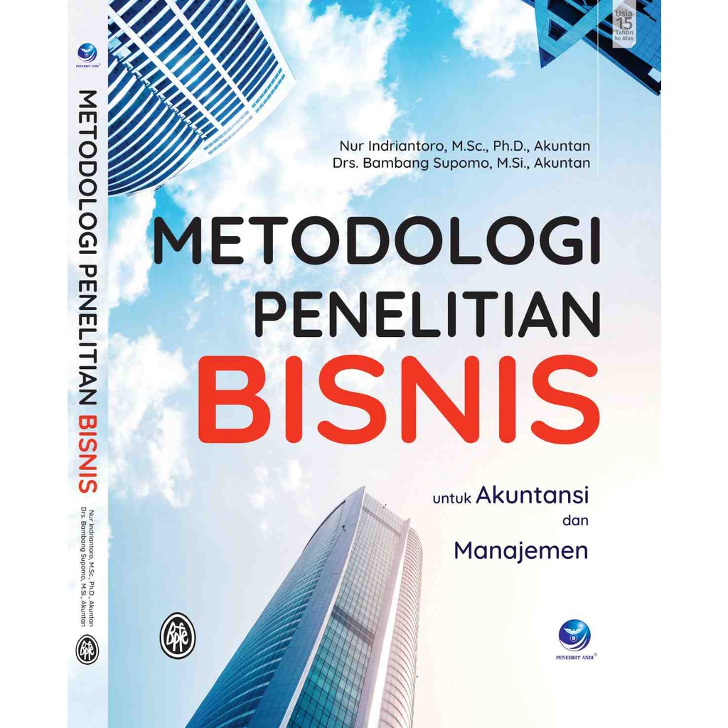 

Buku Metodologi Penelitian Bisnis Untuk Akuntansi dan Manajemen - Nur Indriantoro & Bambang Supomo