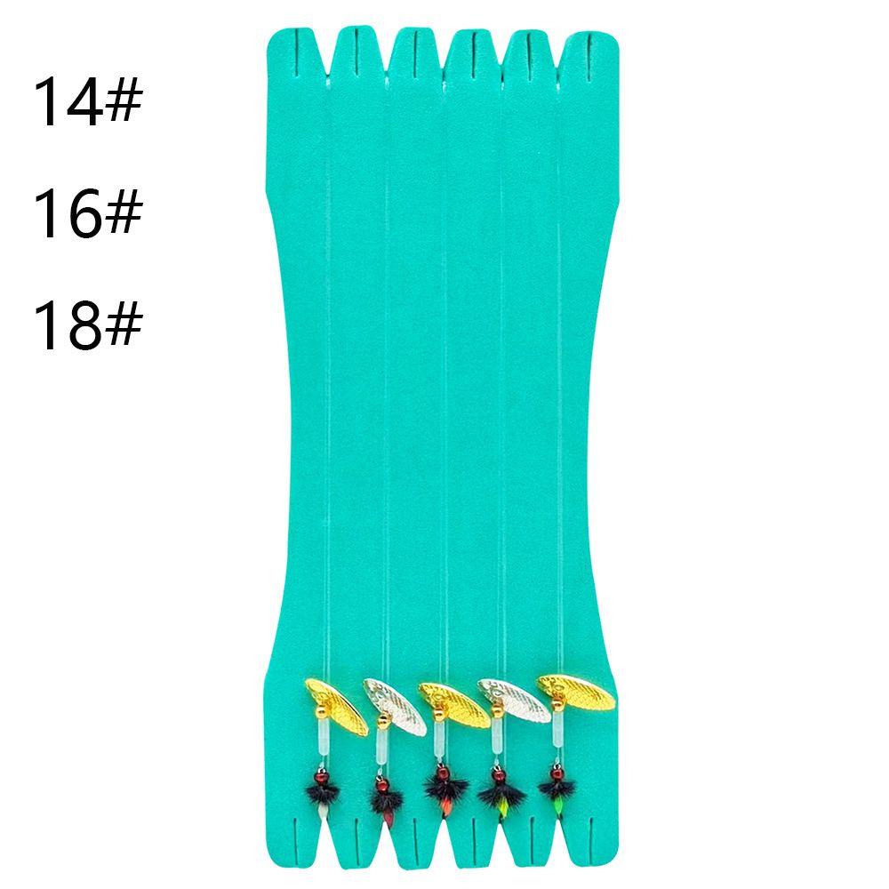 Top 5Pcs Nano Fly Thread Group Perfect Decoy Fly Memancing Serangga Lalat Manik Konektor Umpan Pancing