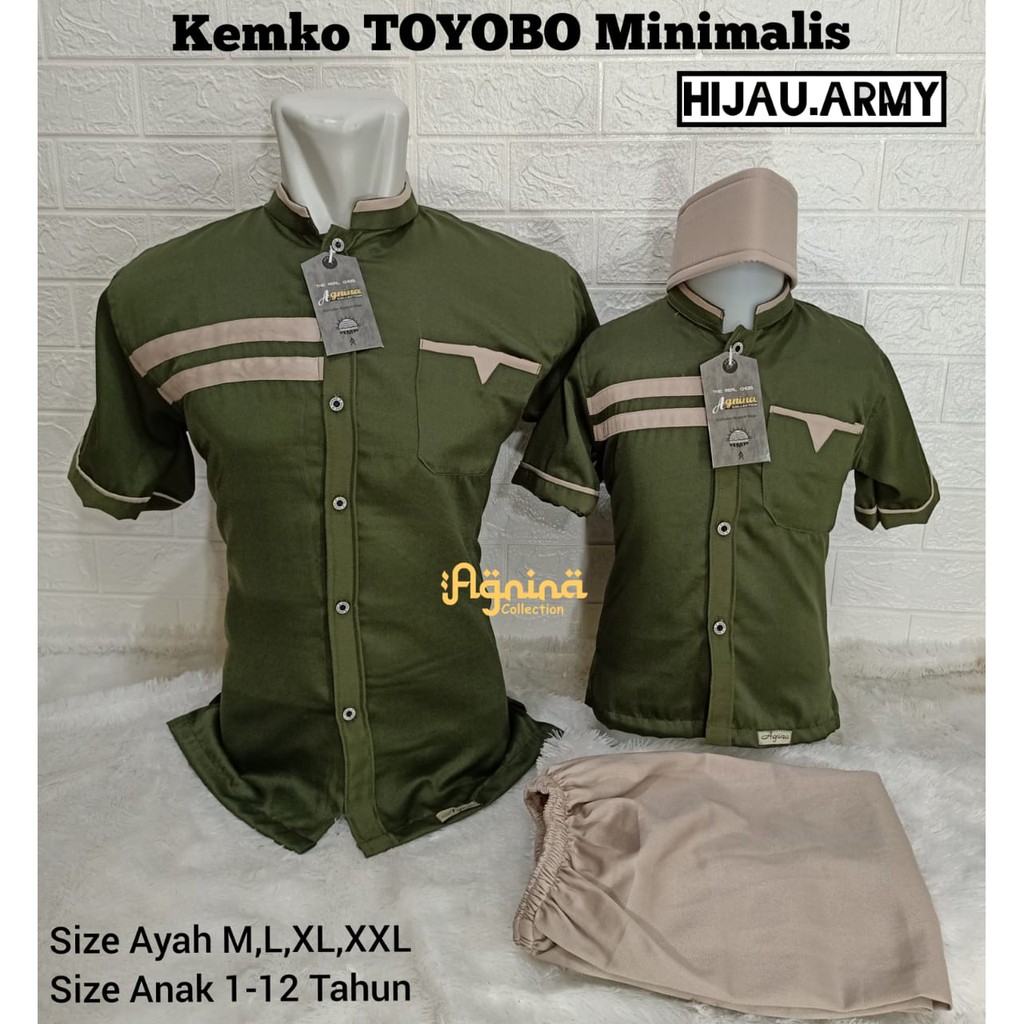 Kemko Couple Koko Anak dan Ayah Model Minimalis by Agnina