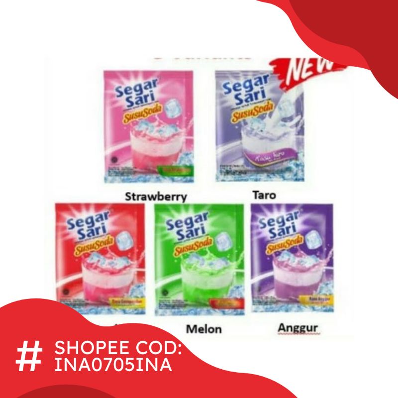 Segar Sari Susu Soda / Frenta Susu Soda / Segarsari Frenta