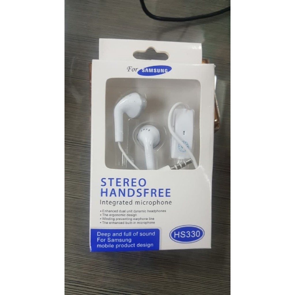 Headset Handsfree Earphone Samsung Stereo HS330 / Samsung HS-330