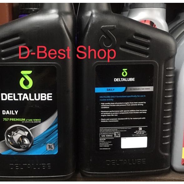 ☇ Oli deltalube 10W/40 - 1 LITER ✦
