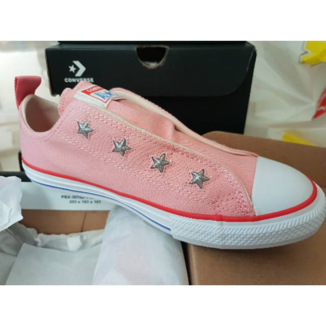 converse slip on pink