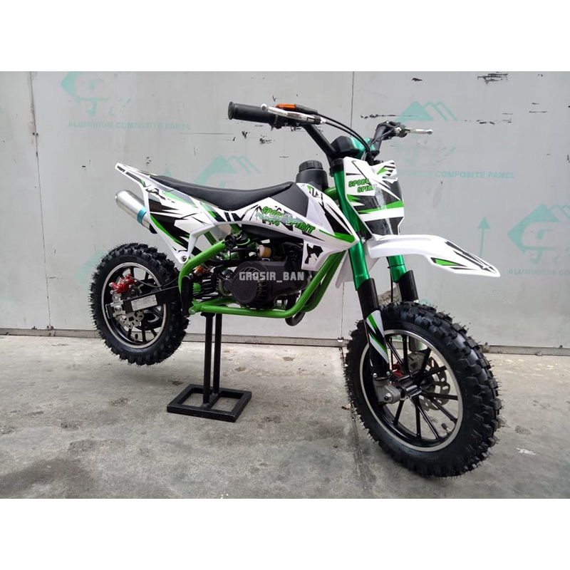 Motor Mini Trail 50cc Rangka Kokoh rangka bulat