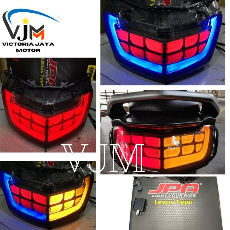 Stoplamp Lexus JPA  Nmax / Lampu Stoplamp Belakang Nmax 2 mode Merah Dan Biru