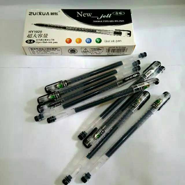 Pulpen Gel Zuixua harga 1 pak