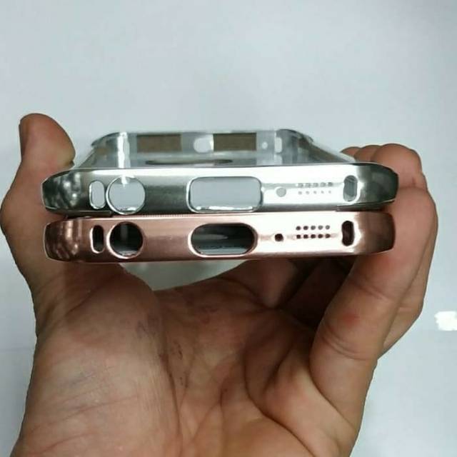 SAMSUNG S6 EDGE G925F bumper slide hard case mirror