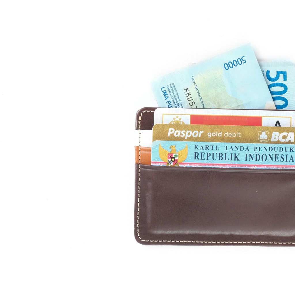 dompet kartu kulit asli card wallet slim wallet dompet tipis PHWL1109