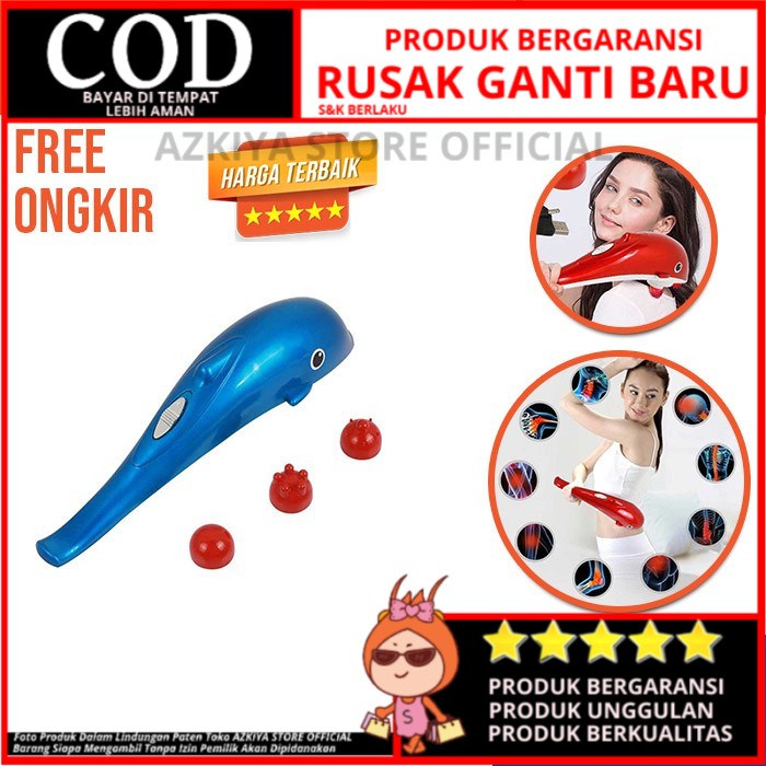 ALAT PIJAT GETAR TUBUH ELEKTRIK USB CHARGER BATERAI PIJET PUNGGUNG PINGGANG USB PORTABLE ELECTRIC