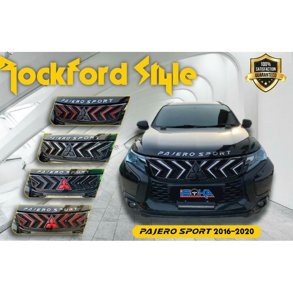 grill all new pajero rockford style