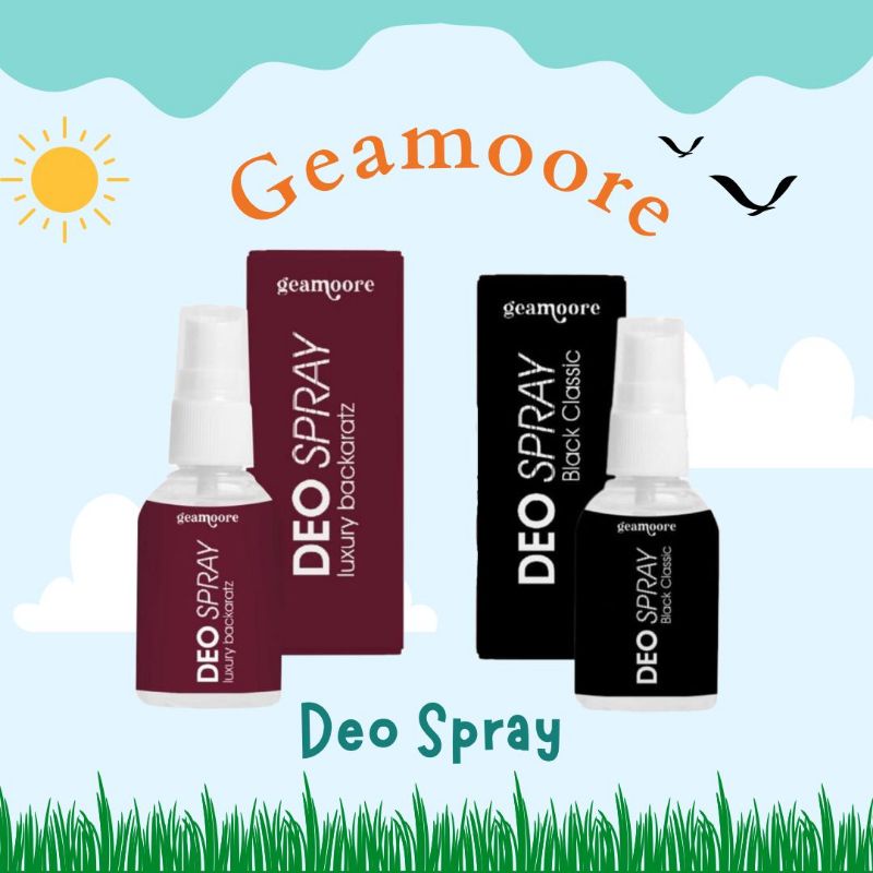 Jual (READY STOCK) DEO SPRAY GEAMOORE DEODORANT PENGHILANG BAU BADAN