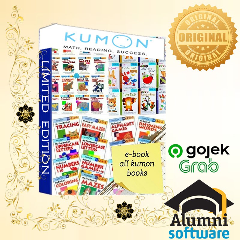 [STOK TERBATAS] Kum0n 48 Judul - Paket Buku - Ebook Kumon Terlengkap