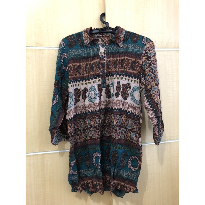 Ethnic Batik Top Preloved