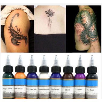 Tinta Tatto Tato Tattoo Merek Intenze 30ml Original Usa Shopee Indonesia