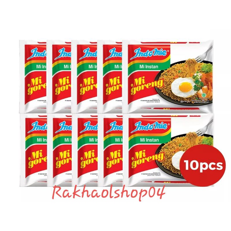 

Indomie mie goreng 10 pcs x 85gr