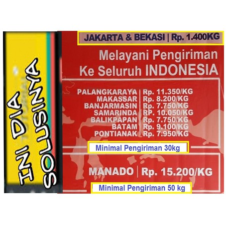 Madu putih dengan kemasan 250gram dan 1kg