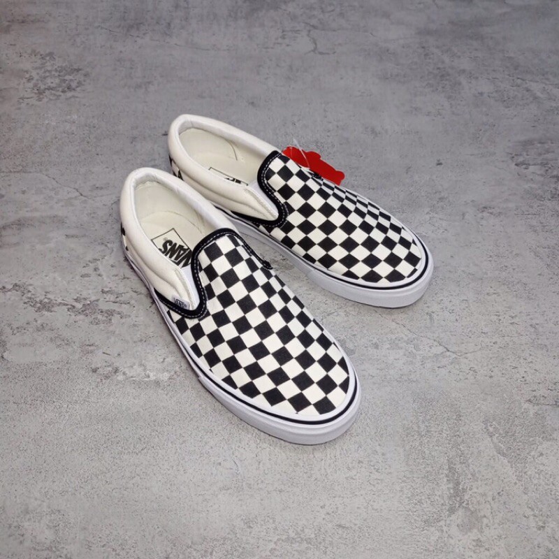 SALE VANS SLIP ON CHECKERBOARD GLOBAL 100% ORIGINAL vans catur