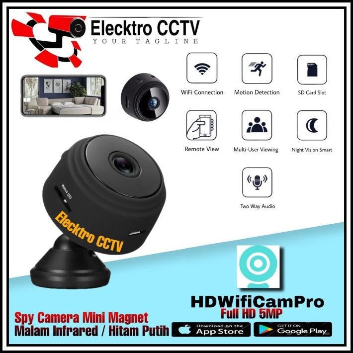 Ip Camera Cctv Mini Wirelles Wifi Smart Net Aplikasi V380