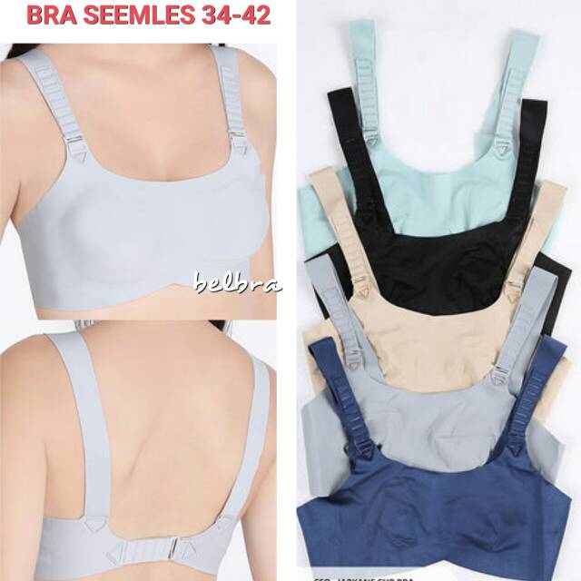 Bh Wanita Bra Seemles Bh Tanpa Jahitan Tanpa Busa Tanpa Kawat 318 Bra Seamless Tanpa Jahitan