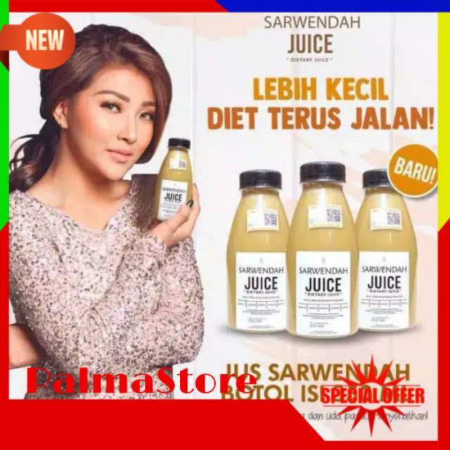 ASLI ORIGINAL [ MINI / 350 ML ] SARWENDAHJUICE / SARWENDAH JUICE / JUS SARWENDAH