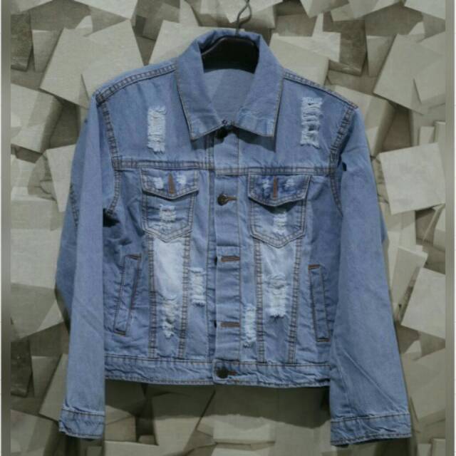 64+ Model Jaket Jeans Terbaru Distro Gratis Terbaik