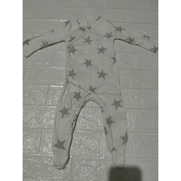 Preloved Like New Sleepsuit Aden Anais Silver Star Preloved Sleepsuit Bayi Aden Anais Preloved Long 