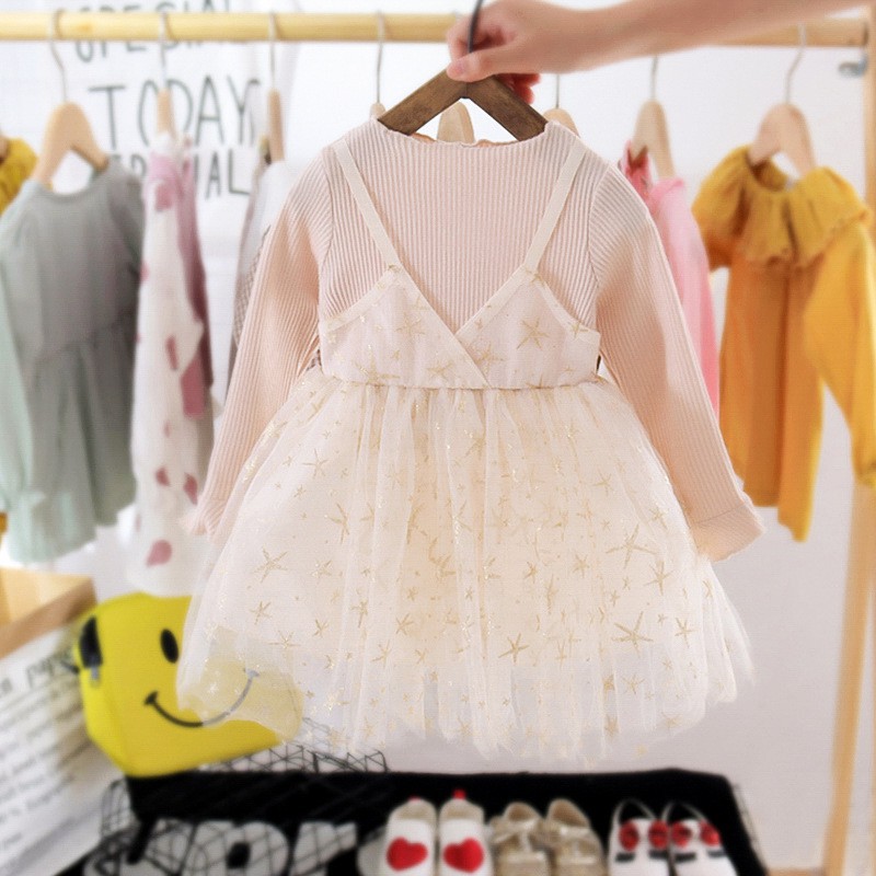 CHUBBI 30 Dress Anak Bayi Perempuan Stary Stary Night