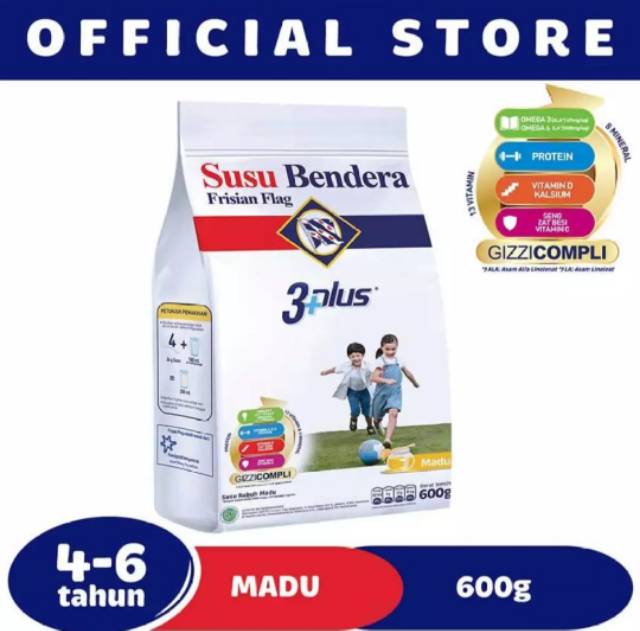 Promo Susu Bendera 1 Dan 3 Kemasan Baru 600g Rasa Madu Shopee Indonesia