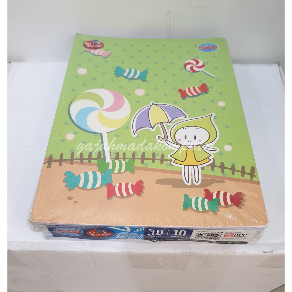

Buku Tulis SIDU Sinar Dunia 38 lembar - 10 buku