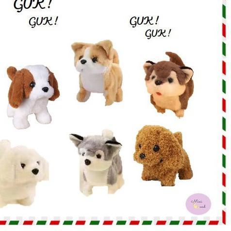 ▲ Mainan Boneka Anjing Bisa Bergerak, berjalan & Berbunyi/ Mainan Anak Lucu, Ready ➶