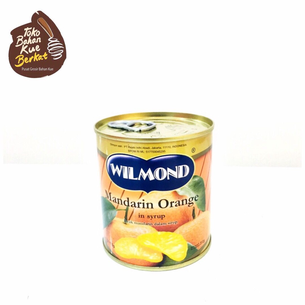 

BUAH KALENG WILMOND MANDARIN ORANGE 312 GR / CANNED FRUIT CAN