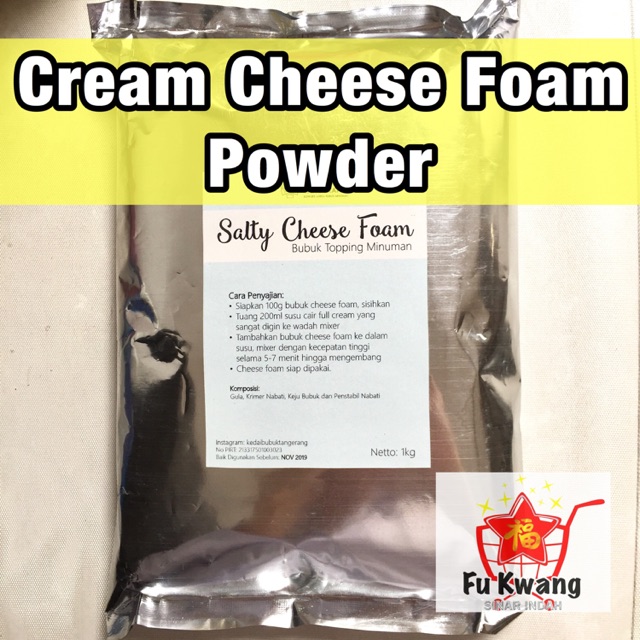 

Bubuk Cream Cheese Foam Cream Powder 1 99