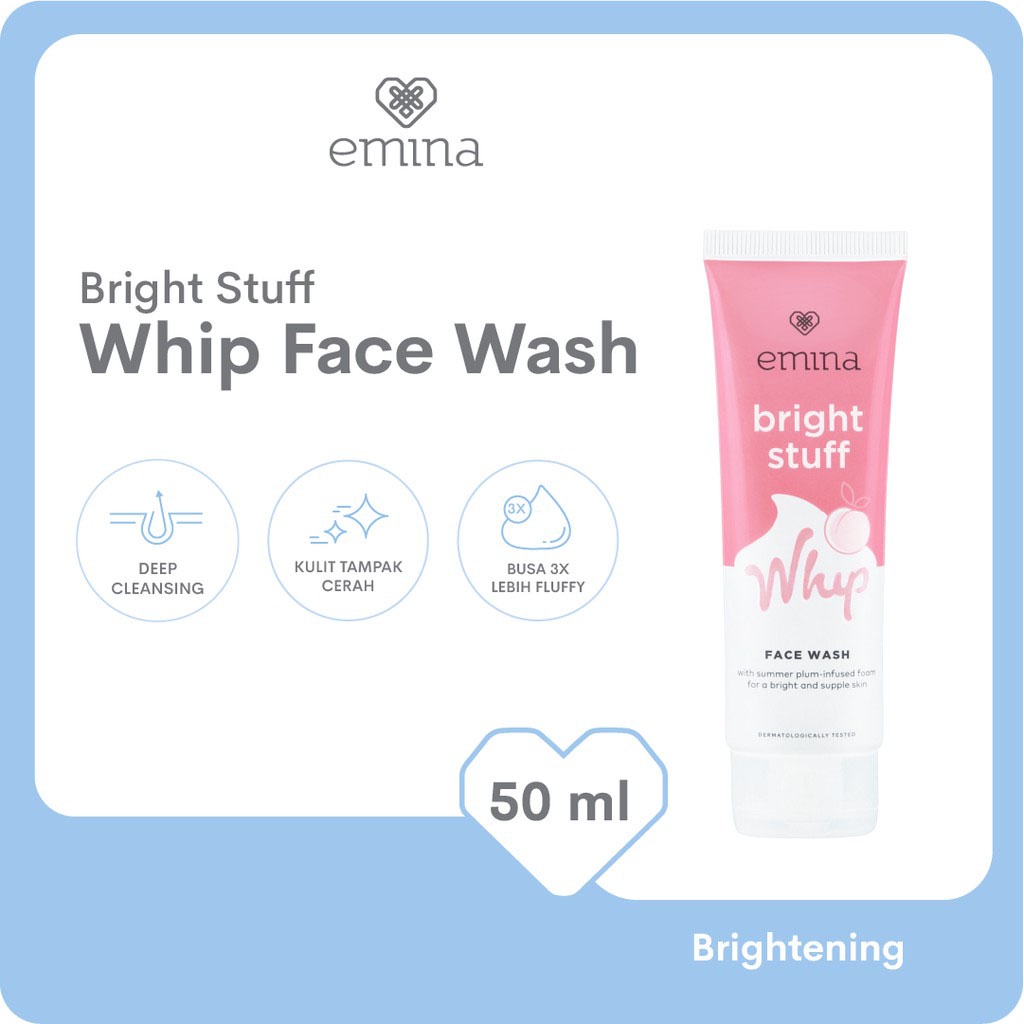 Emina Bright Stuff Whip Face Wash