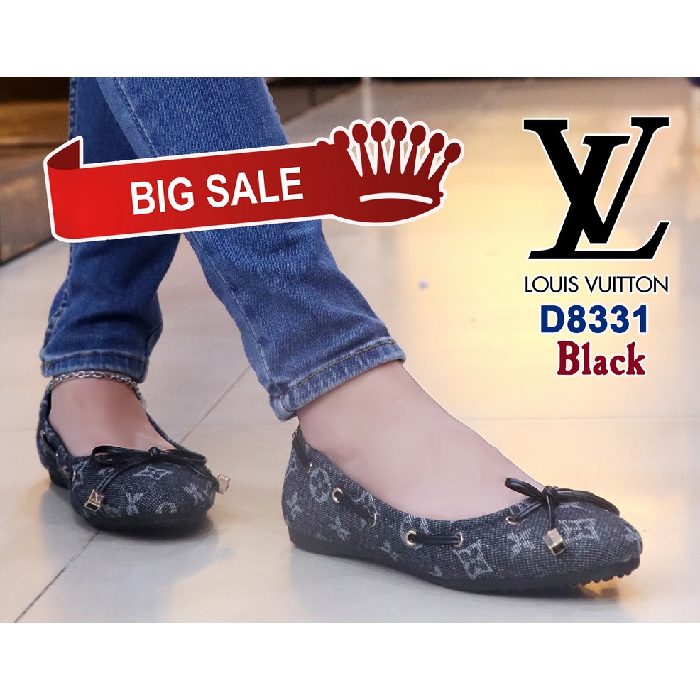 CK04 FLAT SHOES LV D8331 / SEPATU WANITA SEPATU IMPOR