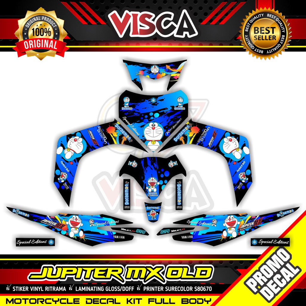 (COD) Decal Jupiter Mx Old/Lama 2005 2006 2007 2008 2009 2010 Full Body Stiker Jupiter Mx Old Varias