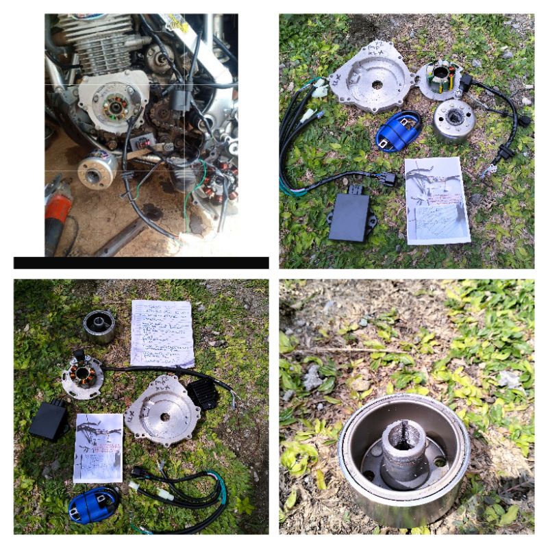 Magnet Yz Thailand pnp Kawasaki KLX Bf M S L Pengapian Yz 125 AC Fulwave Bisa Pengisian Aki Pnp Dtra