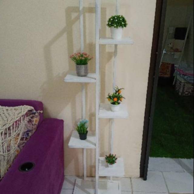 Rak Besi Unik tanaman bunga- Rak unik besi pot Bunga - Rak besi Tanaman Rak 5 Susun