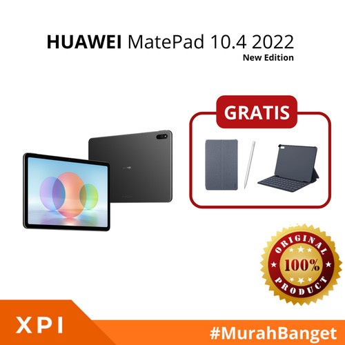 HUAWEI MATEPAD 10.4 2022 4/128 GB RAM 4G INTERNAL 128GB FREE BONUS - TAB+KEY+FLIP