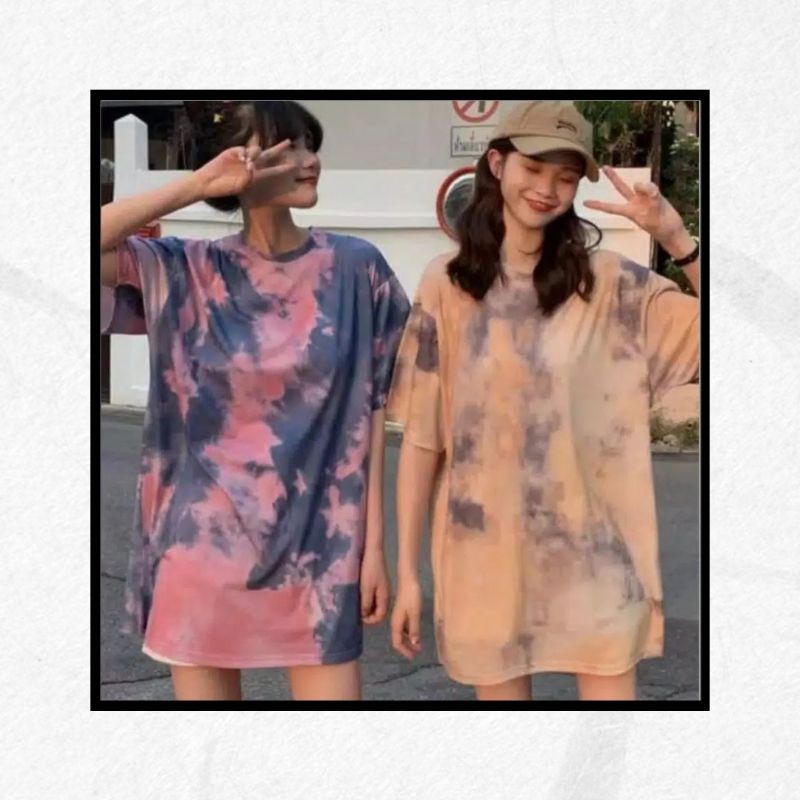 AAS_Kaos oversize tie dye_Kaos oversize wanita_Medan
