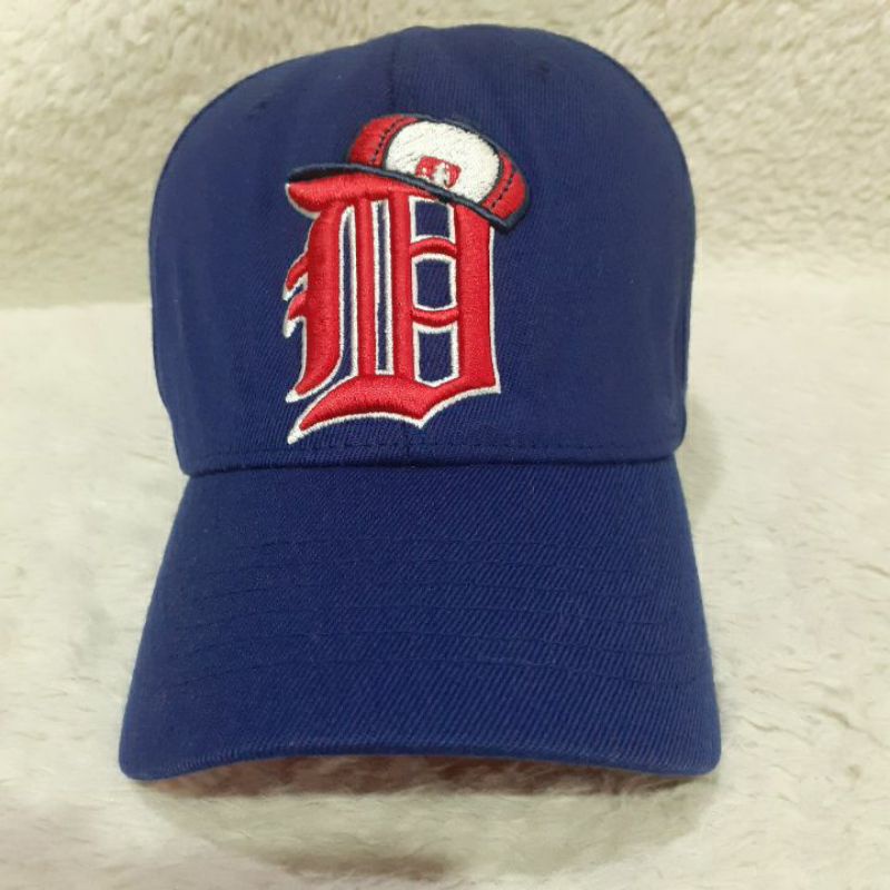 Topi Second / Preloved / MLB Major League Baseball Snapback Caps Biru / Bekas.
