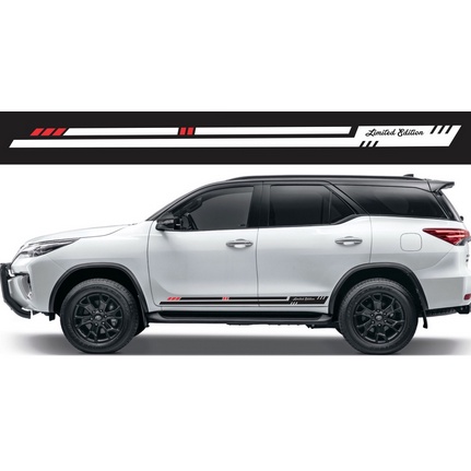sticker fortuner sticker cutting mobil fortuner stiker toyota fortuner stiker striping fortuner stic