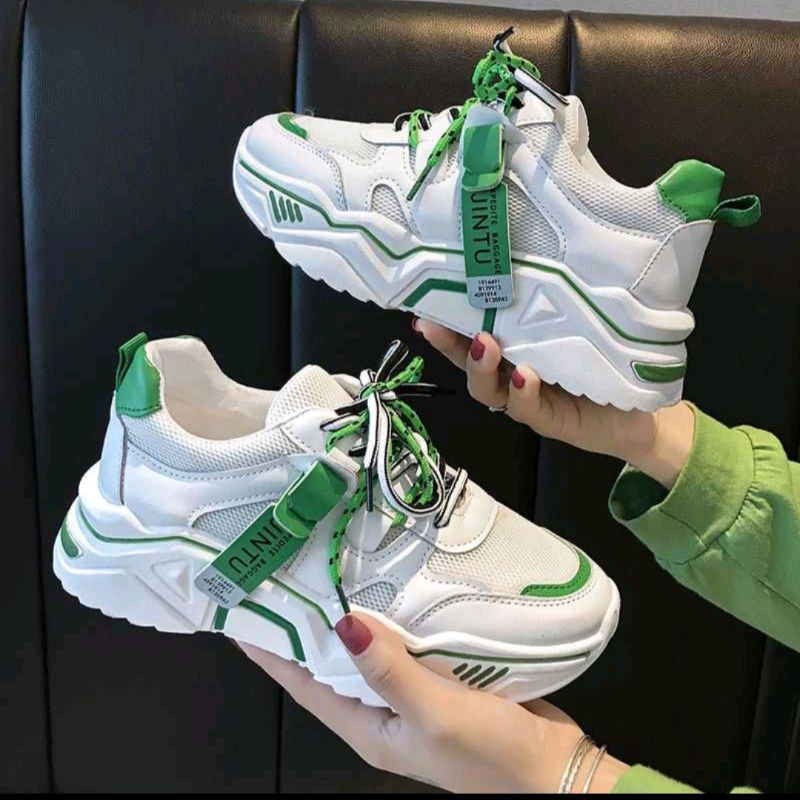 3.3 Sale SEPATU SNEAKERS WANITA FASHION KOREA JINTU (bayar ditempat cod)-1
