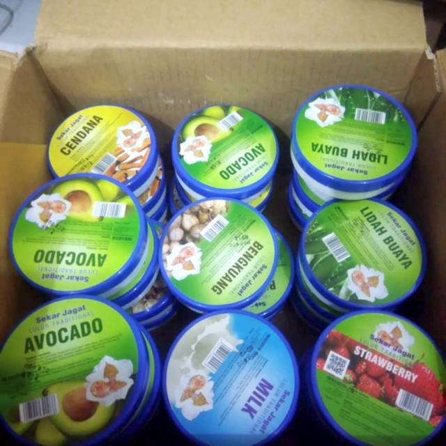 GROSIR LULUR SEKAR JAGAT TERMURAH TERLENGKAP / SEKAR JAGAT LULUR  CREAM TRADITIONAL BALI