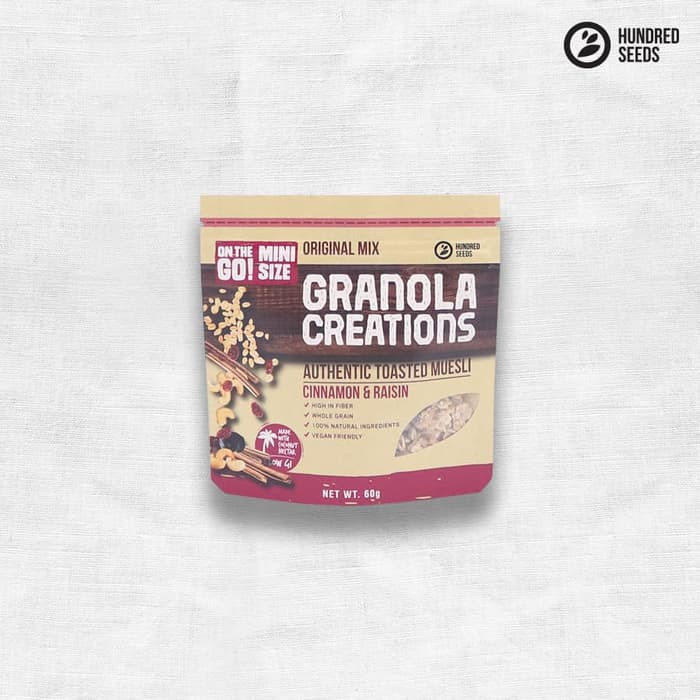 

Granola Creations Cinnamon&Raisin I Muesli I Snack I Sereal60gr